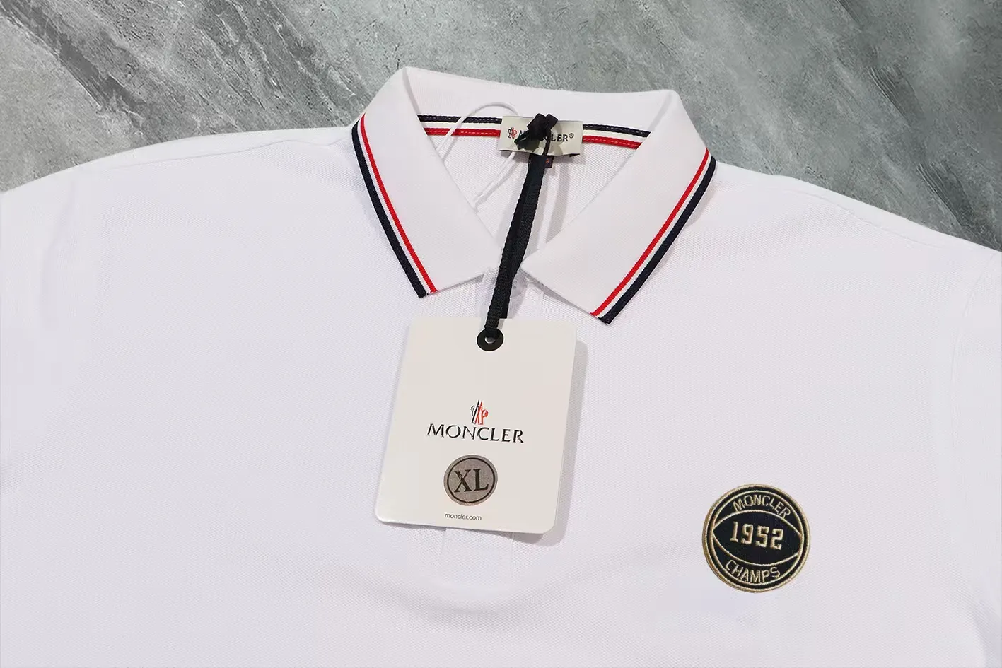 MONCLER~ 2026 New Arrival Quality POLO ， Breathable ， ， ， Quality。 ！ ， ！ LOGO Quality ：Black，White，Gray，Royal Blue Sizes：M~L~XL~2XL~3XL